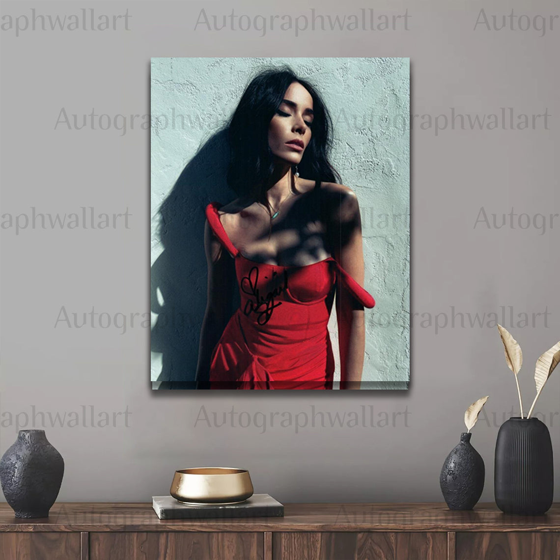 Abigail Spencer Autograph Canvas Wall Art – Signed Actress Print for TV & Movie Fans (8x10)