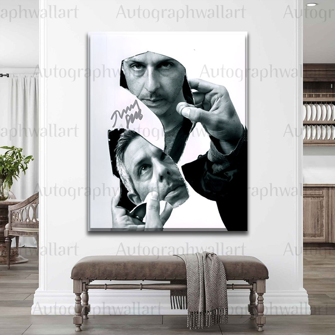 Jeremy Strong Autograph Canvas Wall Art – Signed Succession Star Print for TV Drama Fans & Collectors (8x10)