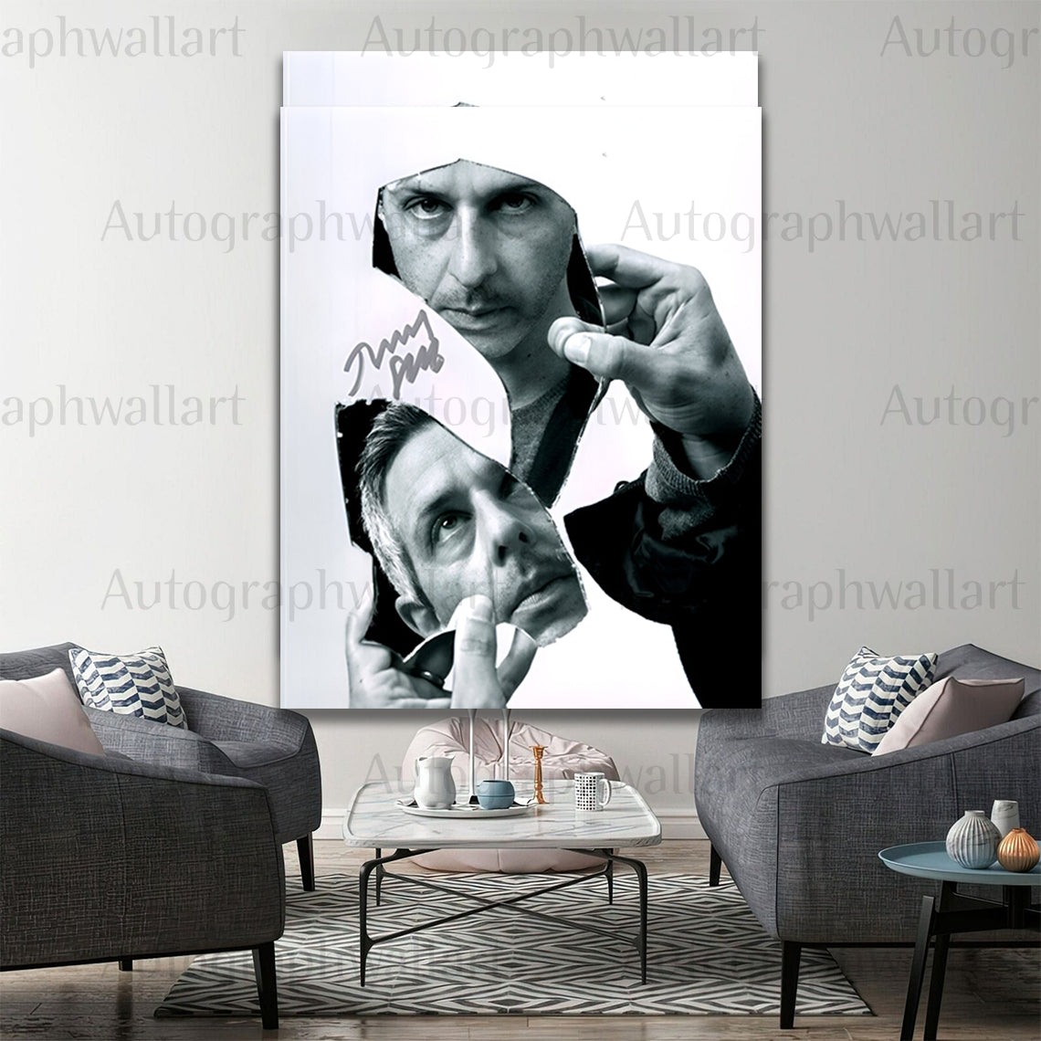 Jeremy Strong Autograph Canvas Wall Art – Signed Succession Star Print for TV Drama Fans & Collectors (8x10)