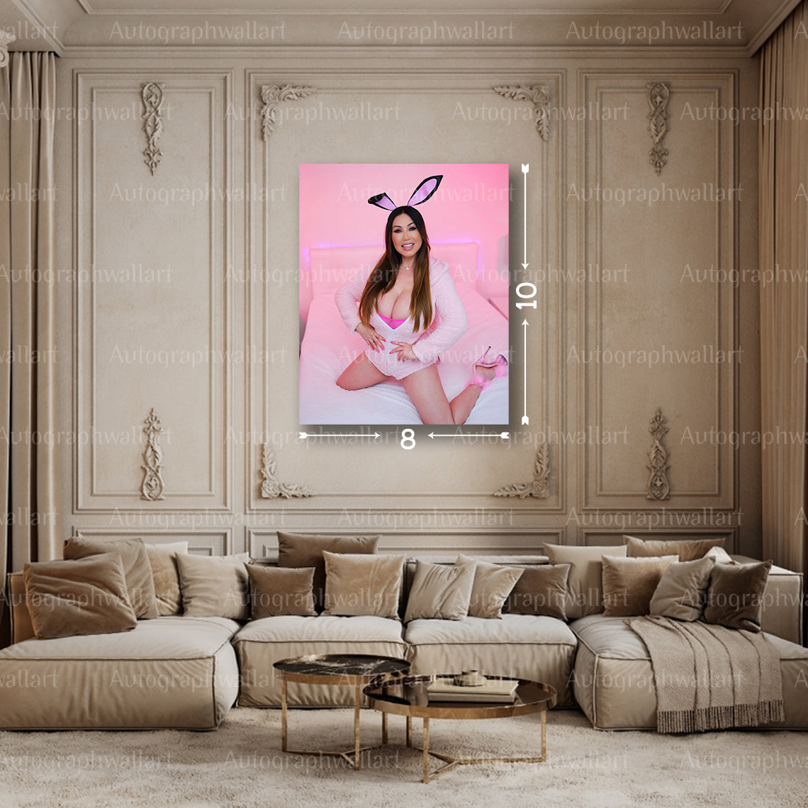 Kianna Dior Sex Poster – Adult Star Canvas Print – 8x10 Erotic Wall Art Decor #8