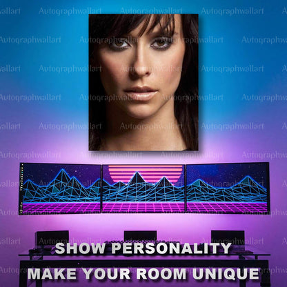 Jennifer Love Hewitt Canvas Print – Celebrity Wall Art – Hollywood Actress Poster – 8x10 Inch Canvas Decor
