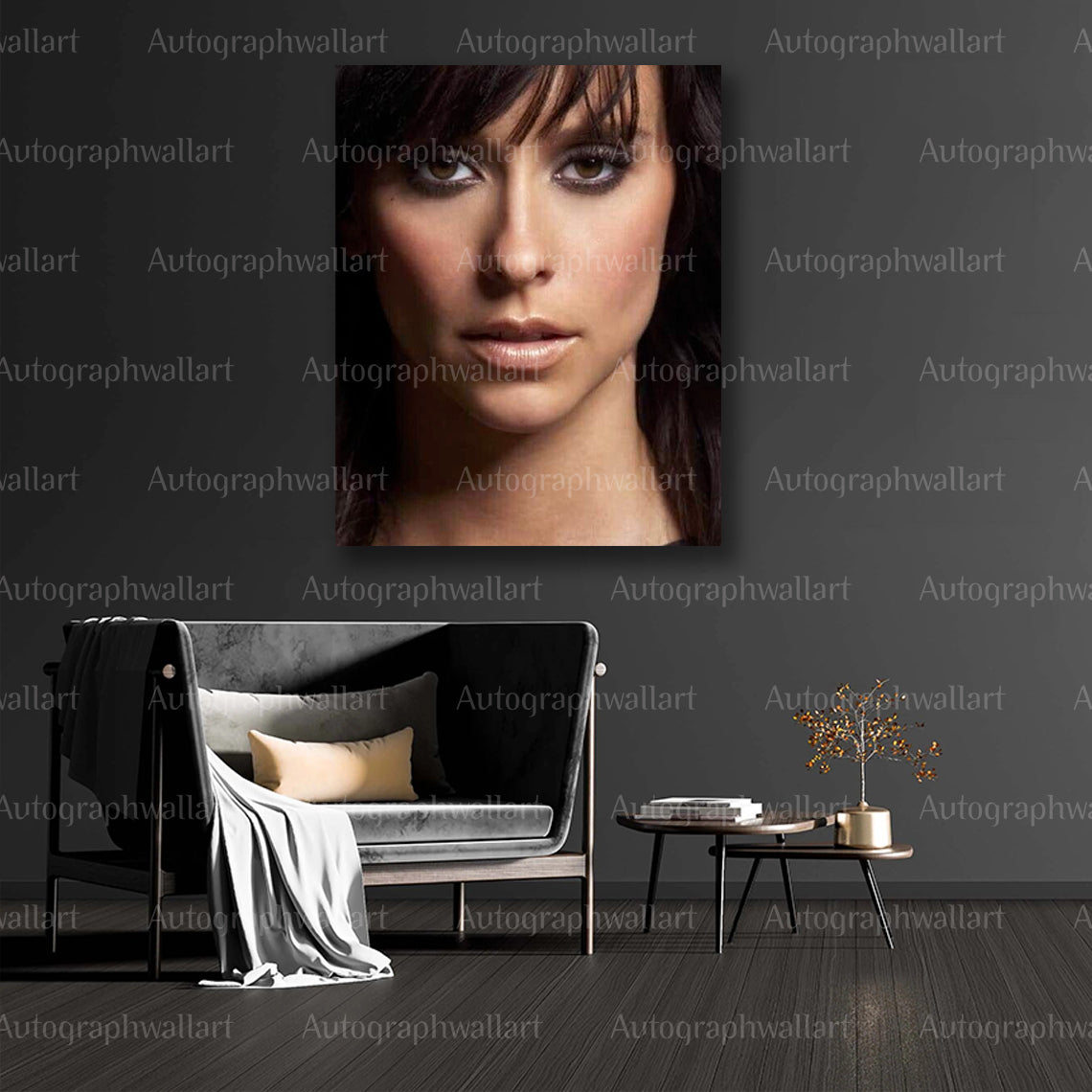 Jennifer Love Hewitt Canvas Print – Celebrity Wall Art – Hollywood Actress Poster – 8x10 Inch Canvas Decor