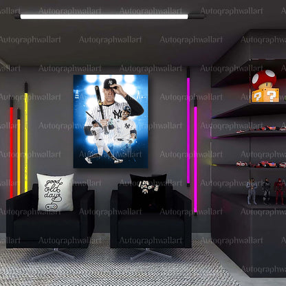 Aaron Judge Canvas Print – New York Yankees Power Hitter – 8x10 Inch Wall Art #5