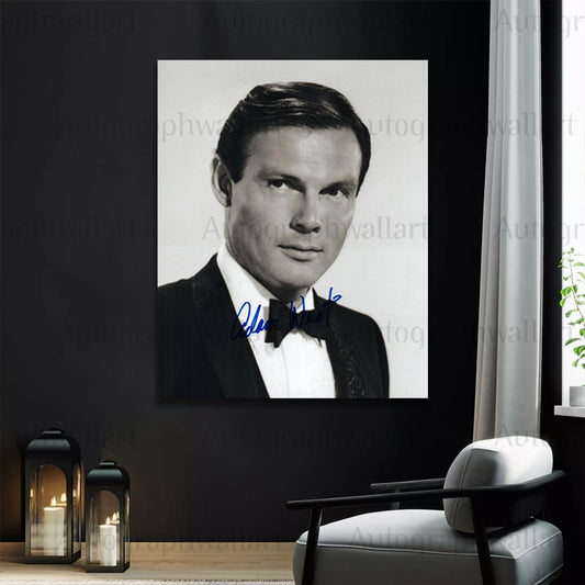 Adam West Autograph Canvas Wall Art – Signed Batman 1966 Classic TV Star Print (8x10)