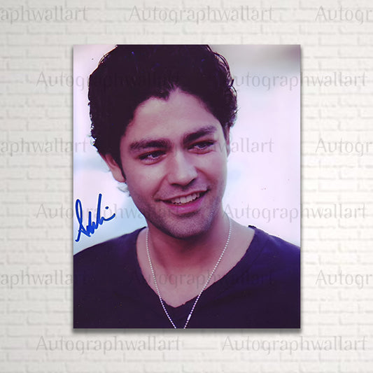 Adrian Grenier autograph canvas wall art – 8x10 signed celebrity print for Entourage fans and collectors