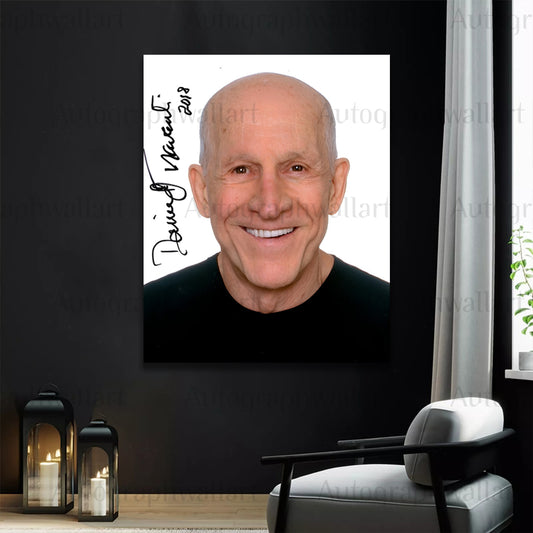 Daniel J. Travanti Autograph Canvas Wall Art – Signature Print for Fans, Collectors & Movie Buffs