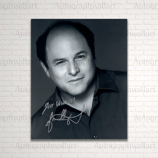 Jason Alexander autograph canvas wall art – 8x10 signed Seinfeld star print for TV comedy fans and collectors