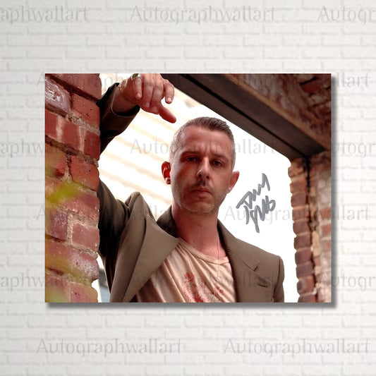 Jeremy Strong autograph canvas wall art – 8x10 signed Succession star print for TV show collectors and fans
