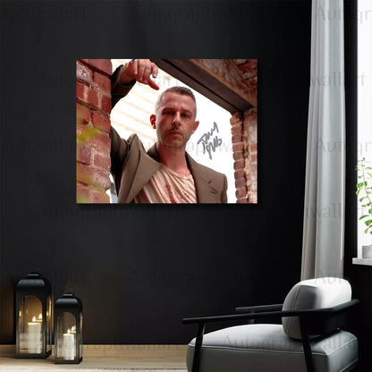 Jeremy Strong Autograph Canvas Wall Art – Signed Succession Star Print for TV Drama Fans & Collectors (8x10)