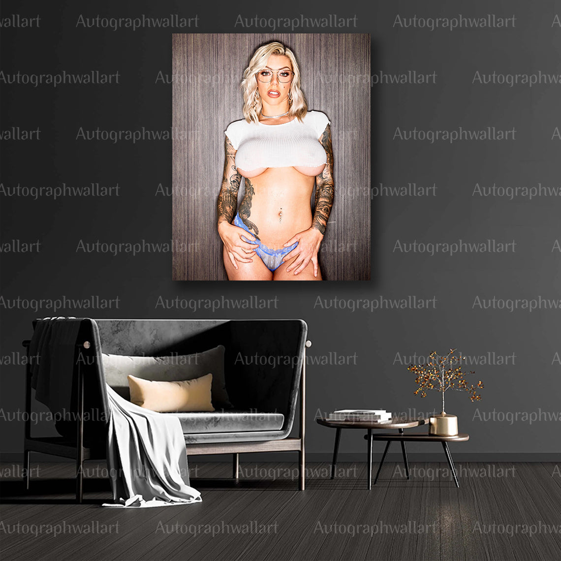 Karma Rx Sex Poster – Adult Star Canvas Print – 8x10 Erotic Wall Art Decor #6