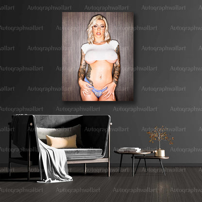 Karma Rx Sex Poster – Adult Star Canvas Print – 8x10 Erotic Wall Art Decor #6