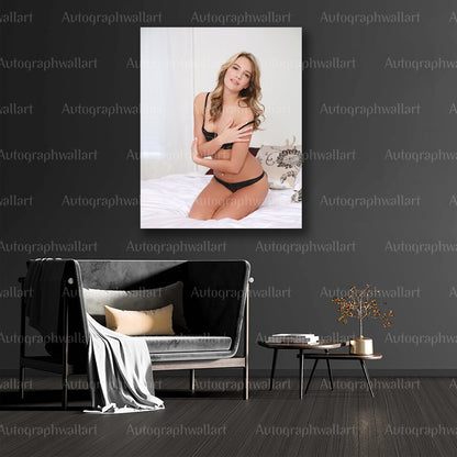 Kenna James Sex Poster – Adult Star Canvas Print – 8x10 Erotic Wall Art Decor #3