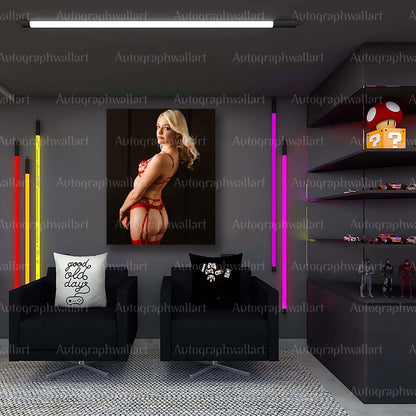 Kenna James Sex Poster – Adult Star Canvas Print – 8x10 Erotic Wall Art Decor #5