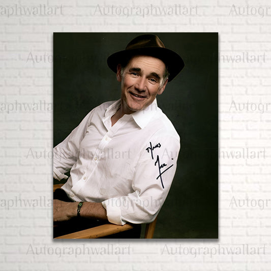 Mark Rylance autograph canvas wall art – 8x10 signed actor print for film, theatre, and Oscar memorabilia collectors