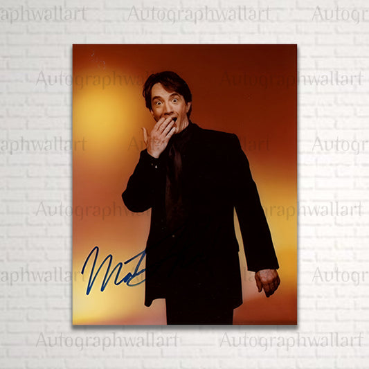 Martin Short autograph canvas wall art – 8x10 signed celebrity print for comedy fans and memorabilia collectors