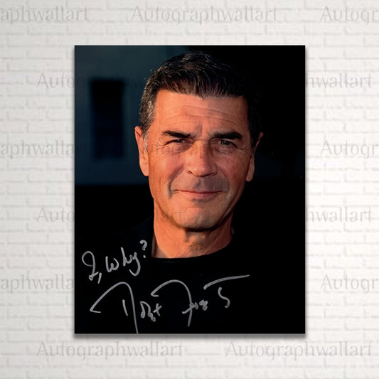 Robert Forster autograph canvas wall art – 8x10 signed movie star print for Hollywood fans and collectors