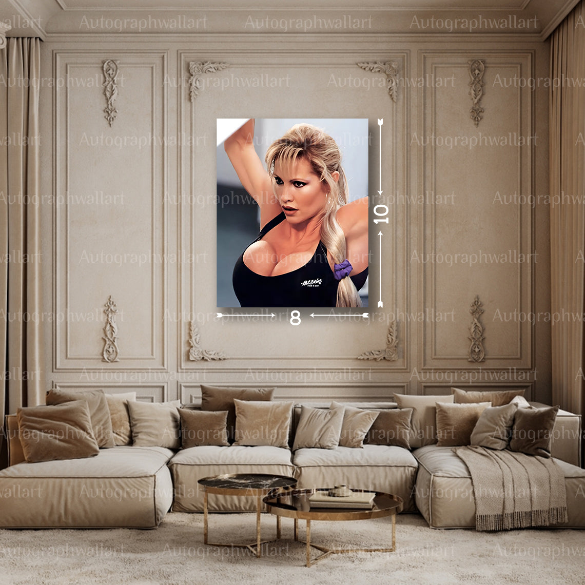 Sable Canvas Print – WWE Diva Wall Art – Attitude Era Icon Poster – Wrestling Decor – Fan Gift – 8x10 Inch Canvas Wall Art #2