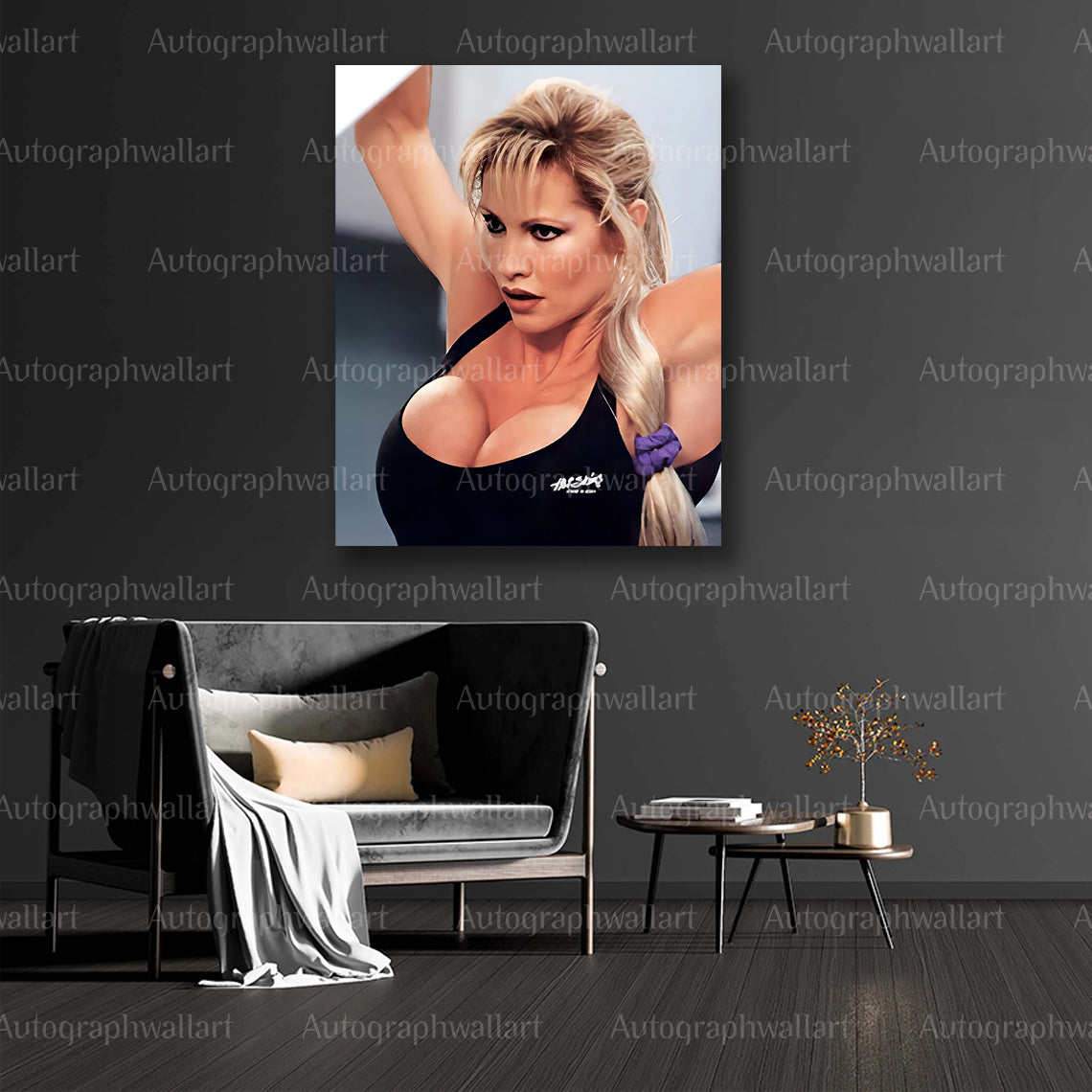 Sable Canvas Print – WWE Diva Wall Art – Attitude Era Icon Poster – Wrestling Decor – Fan Gift – 8x10 Inch Canvas Wall Art #2